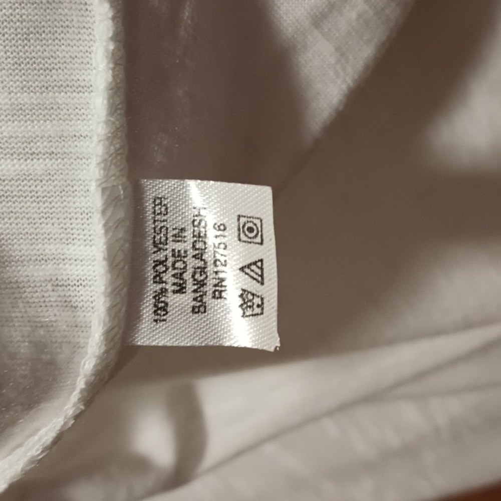 Sexy Basics 24/7 Anywhere White Low RacerBack Tank Top Athletic Shirt 2XL NWT - Picture 6 of 6